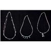 Image 1 : Sterling Silver Necklaces This lot includes 3 ster