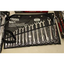 Husky 15 Piece Metric Combination Wrench Set
