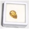Image 1 : 2.50 CARAT *RARE HUGE-GEM QUALITY* GOLDEN CITRINE PEAR CUT & FACETED *GEM QUALITY-READY FOR MOUNT!!