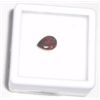 Image 1 : .80 CARAT *VERY RARE BEAUTIFUL-GEM QUALITY* RED RHODOLITE GARNET PEAR CUT & FACETED *GEM QUALITY-REA