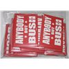 Image 1 : LOT OF 12 TOTAL POLITICAL PINS *2004 ANYBODY BUT BUSH* MINT NEW CONDITION!! PINS CAME OUT OF SAFE!!