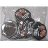 Image 1 : LOT OF 13 TOTAL POLITICAL PINS BUSH *LIKE FATHER LIKE SON-ONE TERM AND THEY'RE DONE* MINT NEW CONDIT