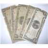 Image 1 : 5 TOTAL VINTAGE WWII JAPANESE OCCUPATINAL $5.00 CURRENCY *YOU GET 5 TOTAL BILLS-$25.00 WORTH*!! BILL