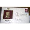 Image 1 : 1994 22KT GOLD FIRST DAY ISSUE *SALT LAKE CITY,UT-WINTER GAMES HOCKEY*!! STAMP CAME OUT OF SAFE BOX!
