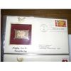 Image 1 : 1994 22KT GOLD FIRST DAY ISSUE *POMONA,CA-HAPPY NEW YEAR-YEAR OF THE DOG*!! STAMP CAME OUT OF SAFE B