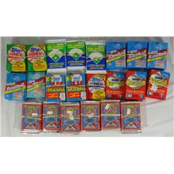 95 - SEALED BASEBALL PACKS FROM 1988-1992 TOPPS, DONRUSS, UD, FLEER