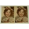 Image 2 : Shirley Temple Set of 2 Colbalt Blue Glassware w/2 - 8 x 10 Photo's