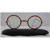 Image 3 : Antique Spectacle Wire Frame Eye Glasses with Original Case