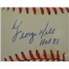 Image 2 : GEORGE KELL AUTOGRAPHED BASEBALL