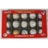 Image 2 : GROUP OF 15 AUTOGRAPHED BASEBALLS