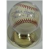 Image 1 : FRANK HOWARD AUTOGRAPHED BASEBALL