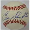 Image 1 : ENOS SLAUGHTER AUTOGRAPHED BASEBALL