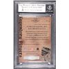 Image 2 : JIM THORPE JERSEY CARD, 2004 DONRUSS CLASSICS LEGENDARY PLAYERS, BECKETT 8.5