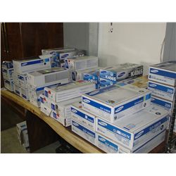 LARGE LOT OF TONER CARTRIDGES - APPROX 56PCS IN TOTAL