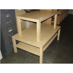 PAIR OF COFFEE TABLES