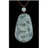 Image 1 : Chinese Celadon Jadeite Dragon Pendant
