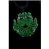 Image 2 : Chinese Spinach Green Jadeite Pedant of Goldfish