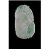 Image 1 : Chinese Jadeite Mouse and Ruyi Head Pendant