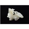 Image 2 : Chinese White Jade Carved Dragon