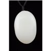 Image 2 : Chinese Hetian Jade Pebble Pendant