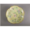 Image 1 : Tongzhi Mark & Period Yellow Ground Stem Plate