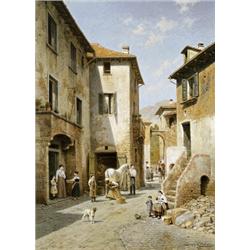 Rue à Narni (Italie) - Jacques Carabain...