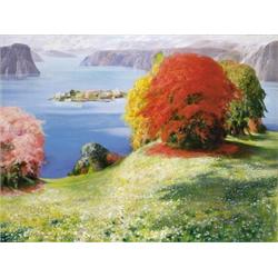Gezicht op Isola Bella - Lago Maggiore - Firmin Baes...