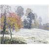 Image 1 : Neige à Linkebeek (voor 1920) - Rodolphe Wytsman...