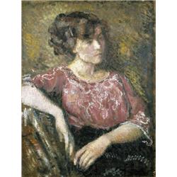 La dame pensive - Georges Lemmen...