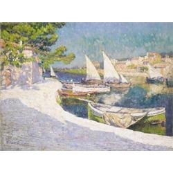 Vue à Martigues - Paul Leduc...