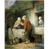 Image 1 : Gezondheid! (1875) - Ferdinand sr De Braekeleer...
