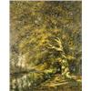 Image 1 : Automne à Overyssche - Franz Courtens...