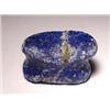 Image 1 : NAMAZGA (Afghanistan) site of Davlatabad c. 2000 BC. a lapis lazuli carving of an astragalos (or...