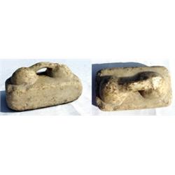 GREECE, Stone mastoid weight (Pentelic) c. 500 BC. from Athens or Corinth, sites where these weig...