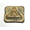 Image 1 : GRECO-ROMAN, c. 100-300 AD. a rectangular lead weight with a raised (D) delta. The back side is...