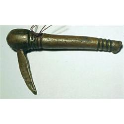 WEST AFRICA, GOLD COAST (GHANA), Ashanti Tribe, c. 1720-1900 AD. a fine Ashante weight in the fo...