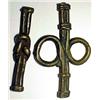 Image 1 : WEST AFRICA, GOLD COAST (GHANA), Ashanti Tribe, c. 1720-1900 AD. a lot of two brass weights in t...