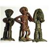 Image 1 : WEST AFRICA, GOLD COAST (GHANA), Ashanti Tribe, c. 1720-1900 AD. a lot of three standing workers...