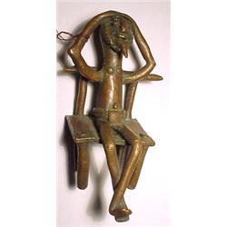 WEST AFRICA, GOLD COAST (GHANA), Ashanti Tribe, c. 1720-1900 AD. a really great weight cast in t...