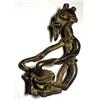 Image 1 : WEST AFRICA, IVORY COAST (COTE D'IVOIRE), Baule Tribe, c. 1900-1925, a choice weight depicting a...