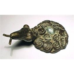 WEST AFRICA, IVORY COAST (COTE D'IVOIRE), Baule Tribe, c. 1900-1925, a choice weight depicting a...