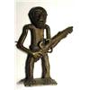 Image 1 : WEST AFRICA, GOLD COAST (GHANA), Ashanti Tribe, c. 1875 A weight in form of man wearing a brief...