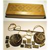 Image 1 : WEST AFRICA, Ghana and Cote d'Ivoire, Akan Tribes, 19th century, a handsome hand-carved lidded b...