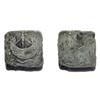 Image 1 : England, Edward III/Henry IV, 1351-1412, square uniface pewter weight for a gold noble with styl...