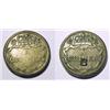 Image 1 : England, George III, 1760-73, guinea wt. Countermark, ewer. (8.25 gm). Withers1610. VF+.    $30...