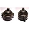 Image 1 : Russia, before 1800, a bronze dome-shaped master cup missing all weights. Fine patina. A rare it...
