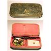 Image 1 : Great Britain, c. 1790, a small shagreen box with single top hasp housing a small steel balance...