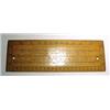 Image 1 : England, c. 1850. Boxwood ruler for determining scale on maps. This 6" x 2" surface is heavily i...
