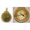 Image 1 : Persian, late 19th century brass astrolabe, the instrument is complete with four marked plates,...
