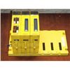 Image 1 : Fanuc ABUO5A Base Board Model: A03B-0807-C002 with 3 Modules AIF01A AID32F1 AOD32D1